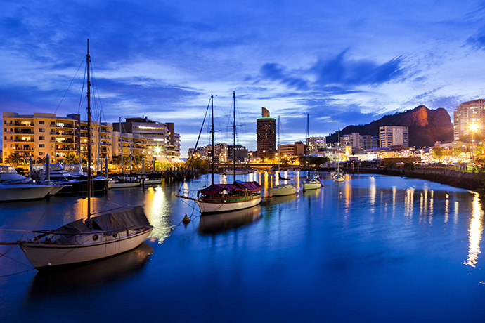 Townsville City at Night by Megan MacKinnon