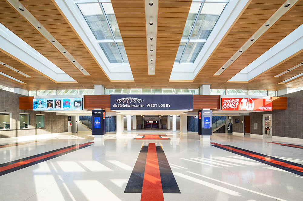 University of Illinois at Urbana-Champaign, State Farm Center Renovation + Addition